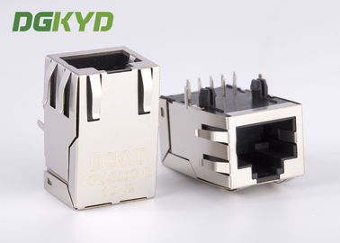 保護されたCAT6 10 Pin Rj45のコネクターKRJ -300CNLの高性能に金属をかぶせて下さい