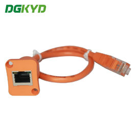 Rj45プラグ接続パッチ ケーブルのパネルの台紙のイーサネット延長ケーブルへのM3ねじLED