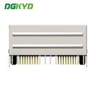 DGKYD561288AB1A3DY1027 90 Degree Side Plug 1x2 RJ45 Multiple Port Connectors With LED
