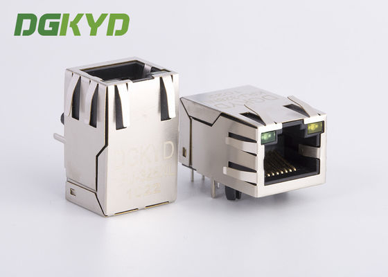 WIFI RJ45 Single Port Connector With Integrated Transformer For Internet Camera