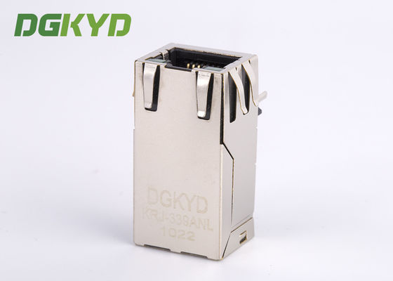 Ethernet Jack RJ45 Single Port 10/100/1000base-T/TX For Communication Devices