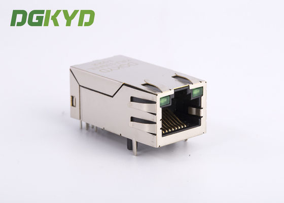 Ethernet Jack RJ45 Single Port 10/100/1000base-T/TX For Communication Devices