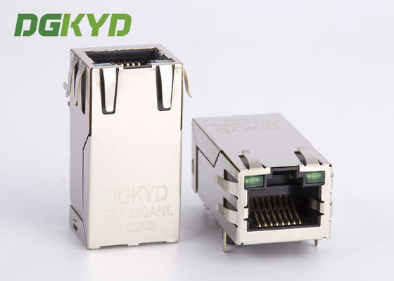 Ethernet Jack RJ45 Single Port 10/100/1000base-T/TX For Communication Devices