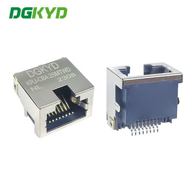 KRJ-CB4.2SMTWDNL Single Port Sink 4.2 RJ45 Network Connector SMD Interface