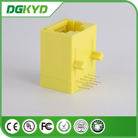 Yellow Color 100 Base - TX Unshielded Rj45 Modular Jack DGKYD111B002IWB1D