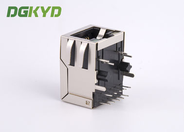 1000Mb Latch Down Cat6 RJ45 Modular Jack Integrated Magnetcs Filter For Net Card