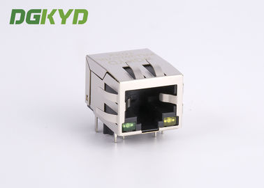 1000Mb Latch Down Cat6 RJ45 Modular Jack Integrated Magnetcs Filter For Net Card
