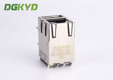 High Performance Stacked 1000MB SFP Connector RJ45 Combo With LEDs