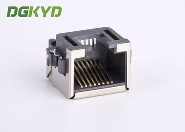 Fully shield rj45 extra low profile LAN jack, 8p8c ethernet connector SMD