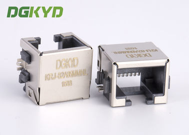 Fully shield rj45 extra low profile LAN jack, 8p8c ethernet connector SMD