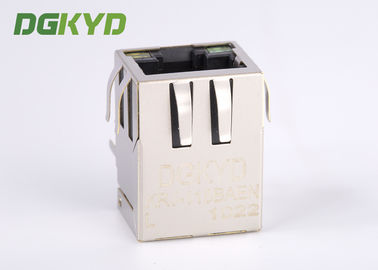 1000 base-tx tab down Rj45 Lan Jack with magnetic transformer