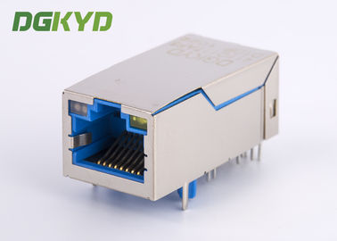 Gigabit Ethernet connector RJ45 Female Jack Single Port 1000M PoE+ Registered jack