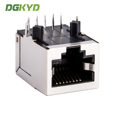 Integrated Magnetics RJ45 Cable Connector PoE++ 10/100Base-T / TX  for Router DGKYD111B144GWA1DPQ