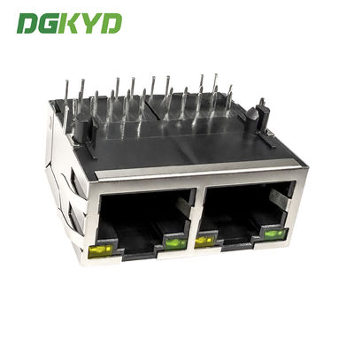 RJ45 network port connector with built-in 2.5G integrated transformer DGKYD312Q340DB2A4DN2