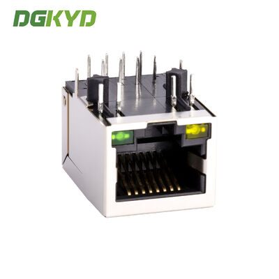 RJ45 network interface integrated 100Mbps filter network port socket horizontal DGKYD111B113AA1D