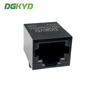 RJ11 interface connector 6P4C all plastic lightless industrial network port DGKYD56211164IWA1DY4