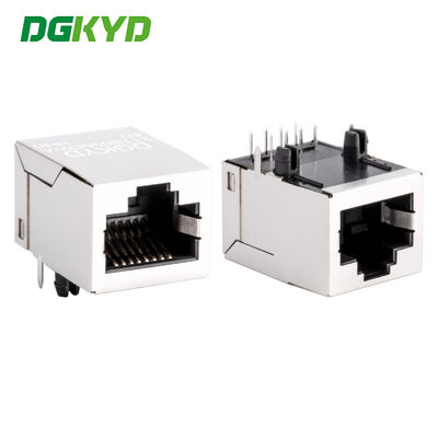 RJ45 Ethernet port connector without transformer, no light, shielded, no shrapnel, industrial Ethernet port DGKYD211B035GWA4D