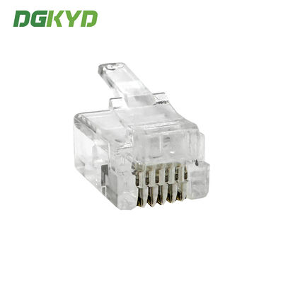 RJ11 crystal head 6P6C crystal head DGKYDRJ111166F1A1WW041 (short body)