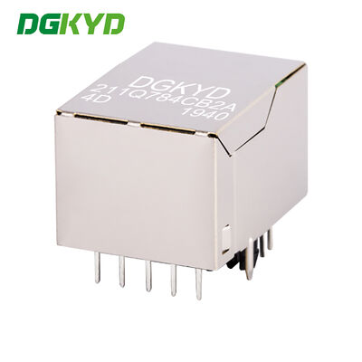 Industrial-Grade Gigabit RJ45 Ethernet Connector with Built-in Magnetics for High Performance Networking