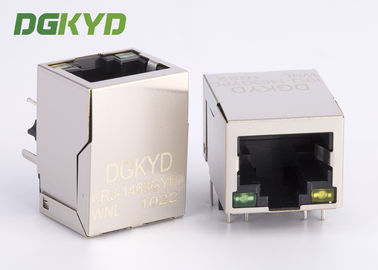 90度は中国の磁気製造業者との10/100 BASE-T RJ45のイーサネット ジャックを保護した