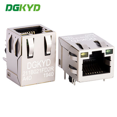 RJ45コネクタ TAB-UP 100Mbps フィルタリングインターフェイス ネットワークソケット DGKYD211B021FD2RA4D