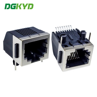 RJ45コネクタ 5722 SMT 8P8C 耳付き 半パック 遮蔽網付きポート LEDなし DGKYD5722E1188GWA26SB1359