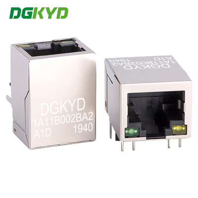 RJ45 100Mbps接続ネットワークポートソケット 8P8C コンパクト窓面 DGKYD1A11B002BA2A1D