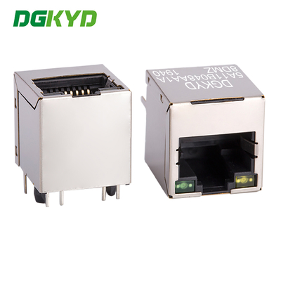 RJ45 100Mbps イーサネットソケット 8P8C モジュール コンパクトな窓面 DGKYD5A11B048AA1A8DMZ