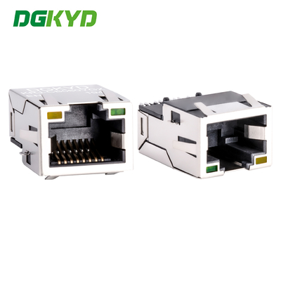 メガビットトランスフォーマー付きPCB磁気ジャック SMT SINK RJ45 イーサネットコネクタ KRJ-CB060YGZENL