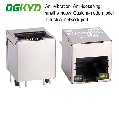 RJ45 100Mbps イーサネットソケット 8P8C モジュール コンパクトな窓面 DGKYD5A11B048AA1A8DMZ