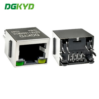 RJ45垂直ネットワークインターフェイス 光と遮断コネクタ DGKYD52TE1188AB1A1DB4と直接挿入