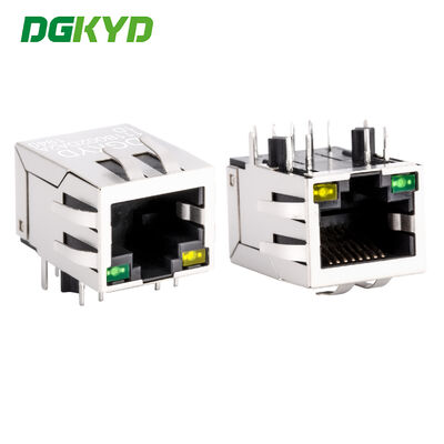 RJ45ネットワークコネクタ 100Mbps 統合トランスフォーマー 産業ネットワークポート DGKYD111B002DA2A1D
