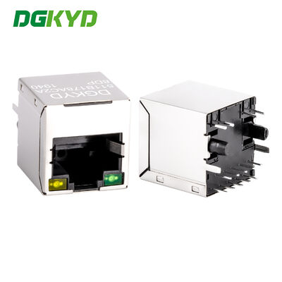 POE+対応 10/100Mbpsネットワークインターフェース付き 180度垂直RJ45トランスフォーマー DGKYD511B178AC2A8DP