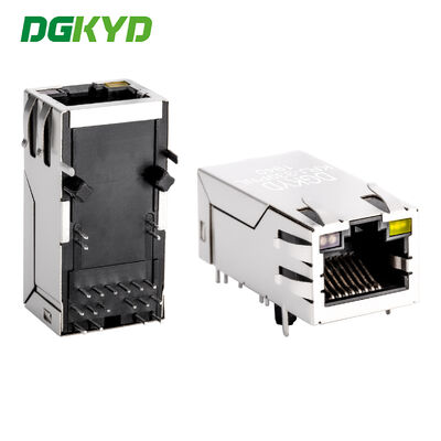 ギガビットPOE電源 RJ45コネクタ 統合フィルターソケット 産業用イーサネット通信インターフェース KRJ-339PNL