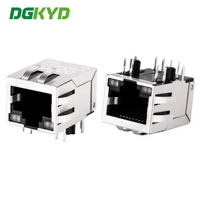 産業用グレード RJ45 女性コネクタ 10/100 ベース-T RJ45 シールドコネクタ 100Mbpsフィルター